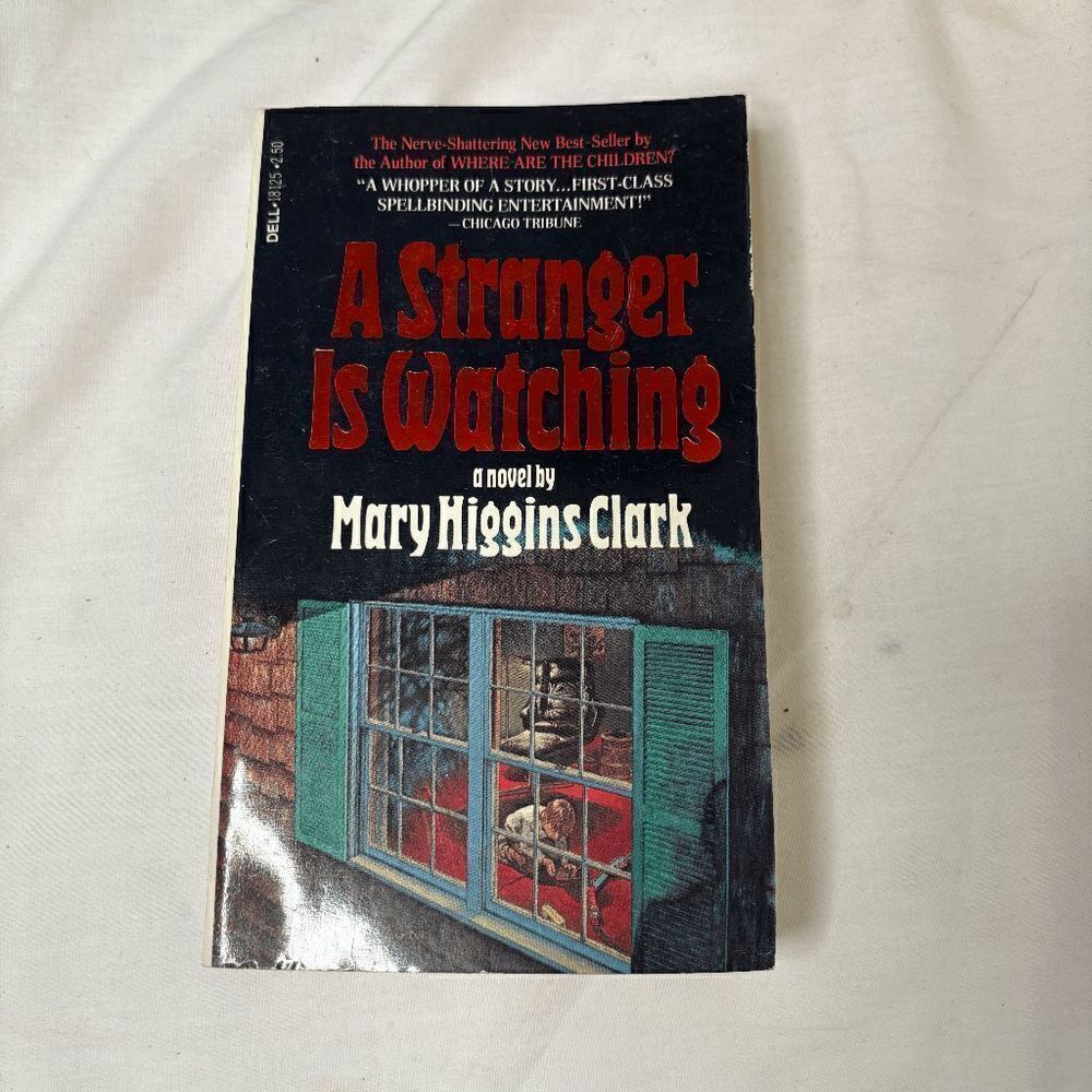 A Stranger is Watching MARY HIGGINS CLARK 1st Printing Dell Paperback‎ Book 1979